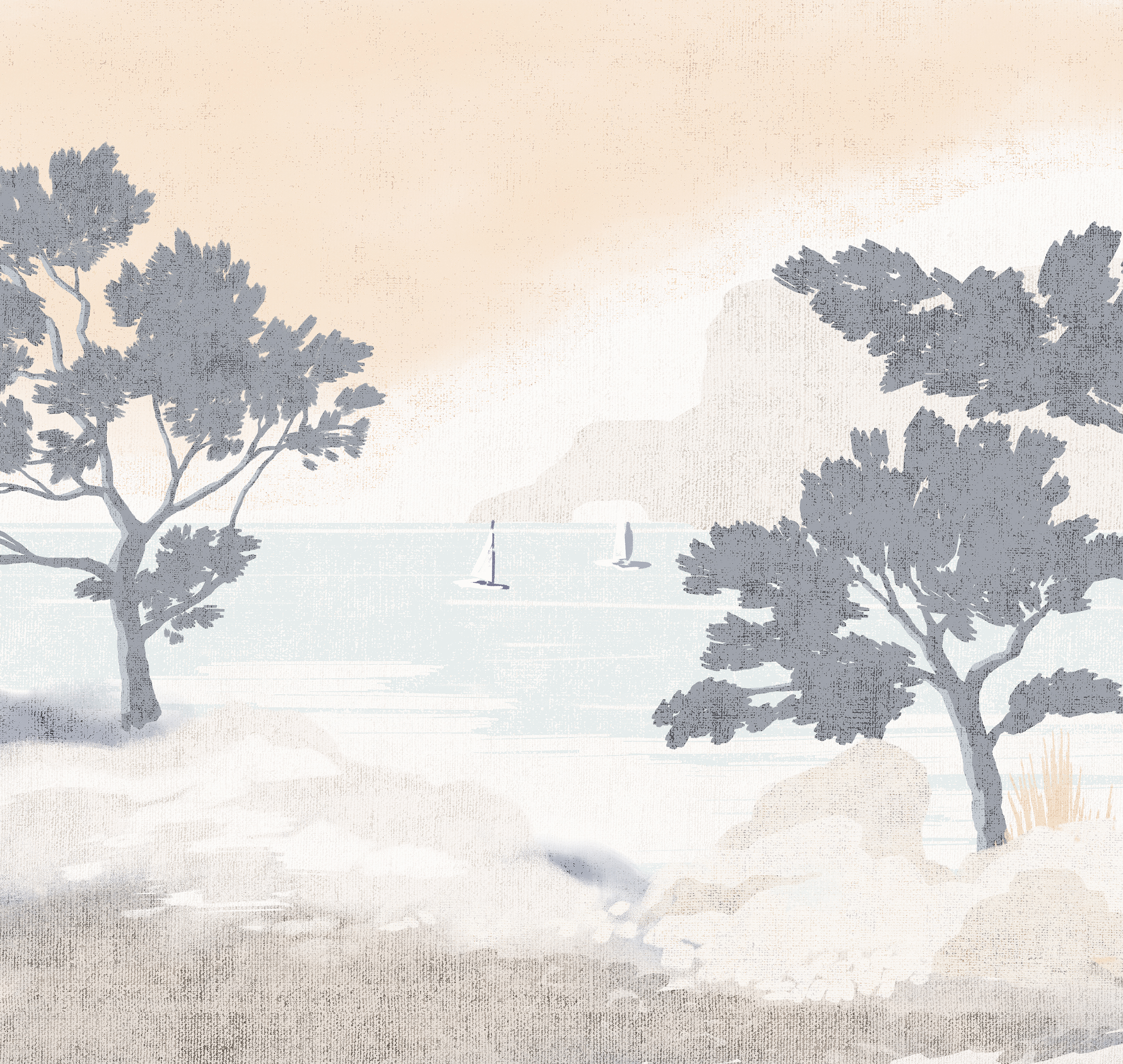 Панно Loymina Пейзаж 2 Бухта ART18 001 3×6